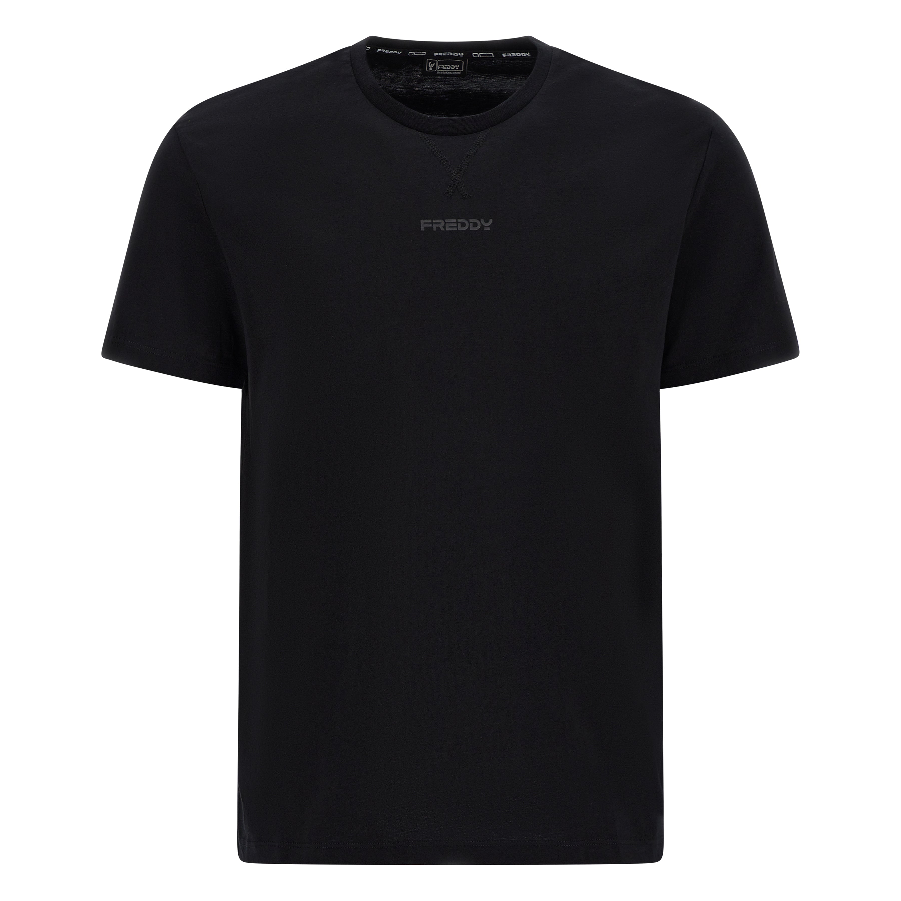 Men's Freddy Logo T Shirt - Black 1