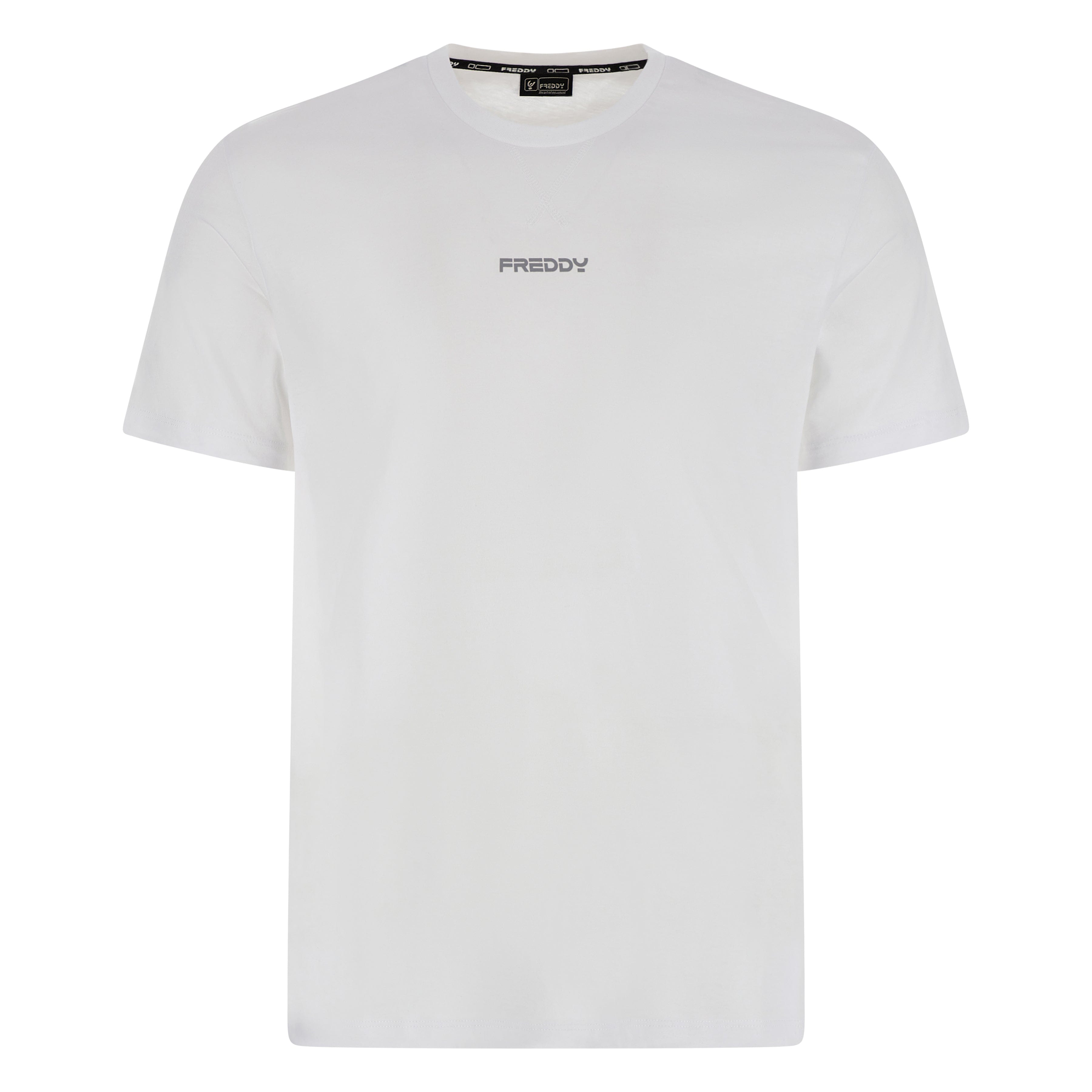 Men's Freddy Logo T Shirt - White 1