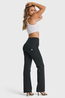 WRUP Fashion - High Waisted - Flare - Black