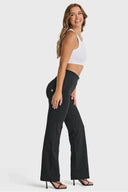 WRUP Fashion - High Waisted - Flare - Black
