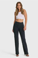 WRUP Fashion - High Waisted - Flare - Black