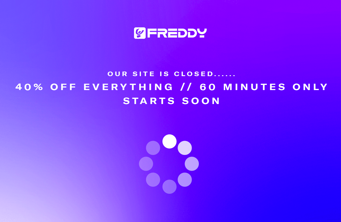 Freddy Pants Banner - BFCM2025_Shutdown_Desktop_01.gif