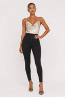 WRUP DIWO Plus - High Waisted - Full Length - Black