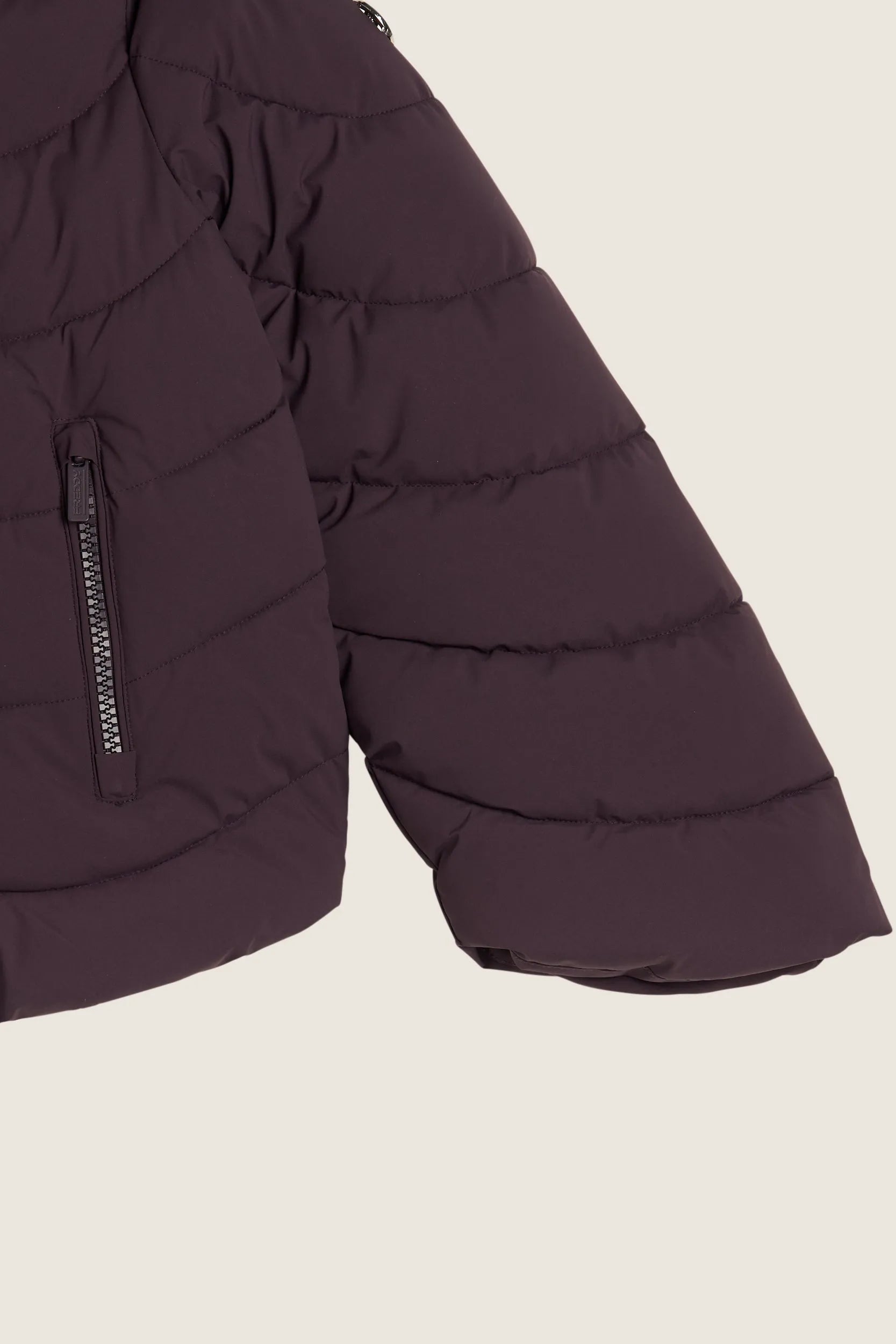 Women's Puffer Jacket - Plum 3