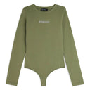 FREDDY Long Sleeve Bodysuit - Sage Green