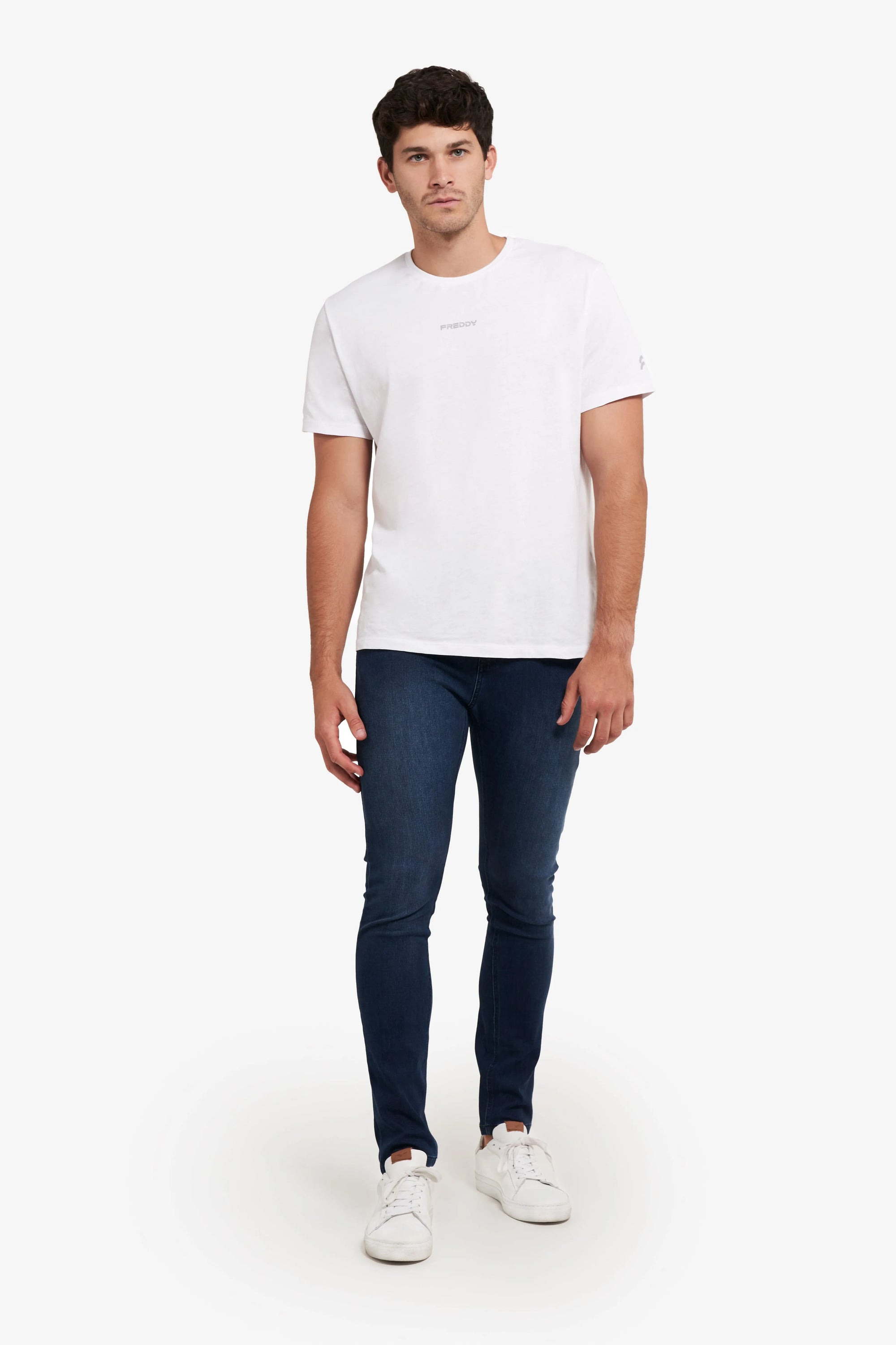 Freddy Men’s Jeans - Indigo Blue with Blue Stitching 2