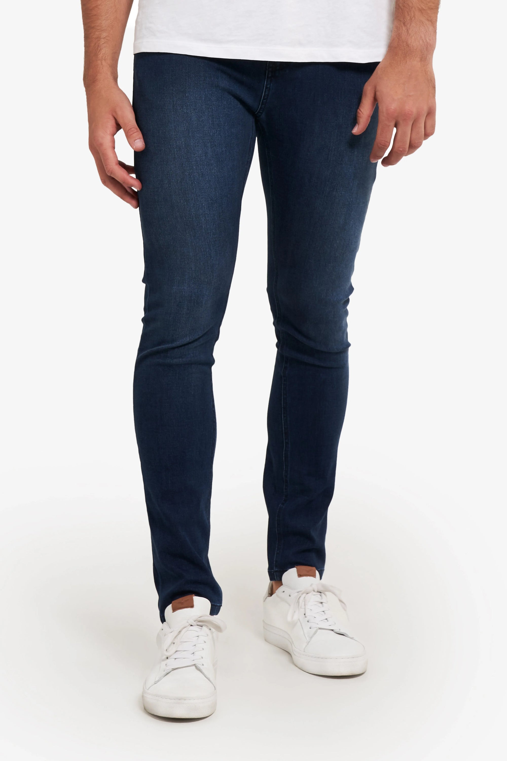 Freddy Men’s Jeans - Indigo Blue with Blue Stitching 1