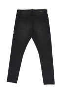 Freddy Men’s Jeans - Midnight Black with Black Stitching