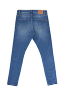 Freddy Men’s Jeans - Coastal Blue with Beige Stitching
