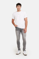 Freddy Men’s Jeans - Slate Gray with Black Stitching