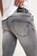 Freddy Men’s Jeans - Slate Gray with Black Stitching