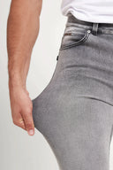 Freddy Men’s Jeans - Slate Gray with Black Stitching