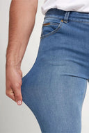 Freddy Men’s Jeans - Coastal Blue with Beige Stitching