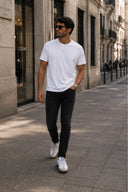 Freddy Men’s Jeans - Midnight Black with Black Stitching