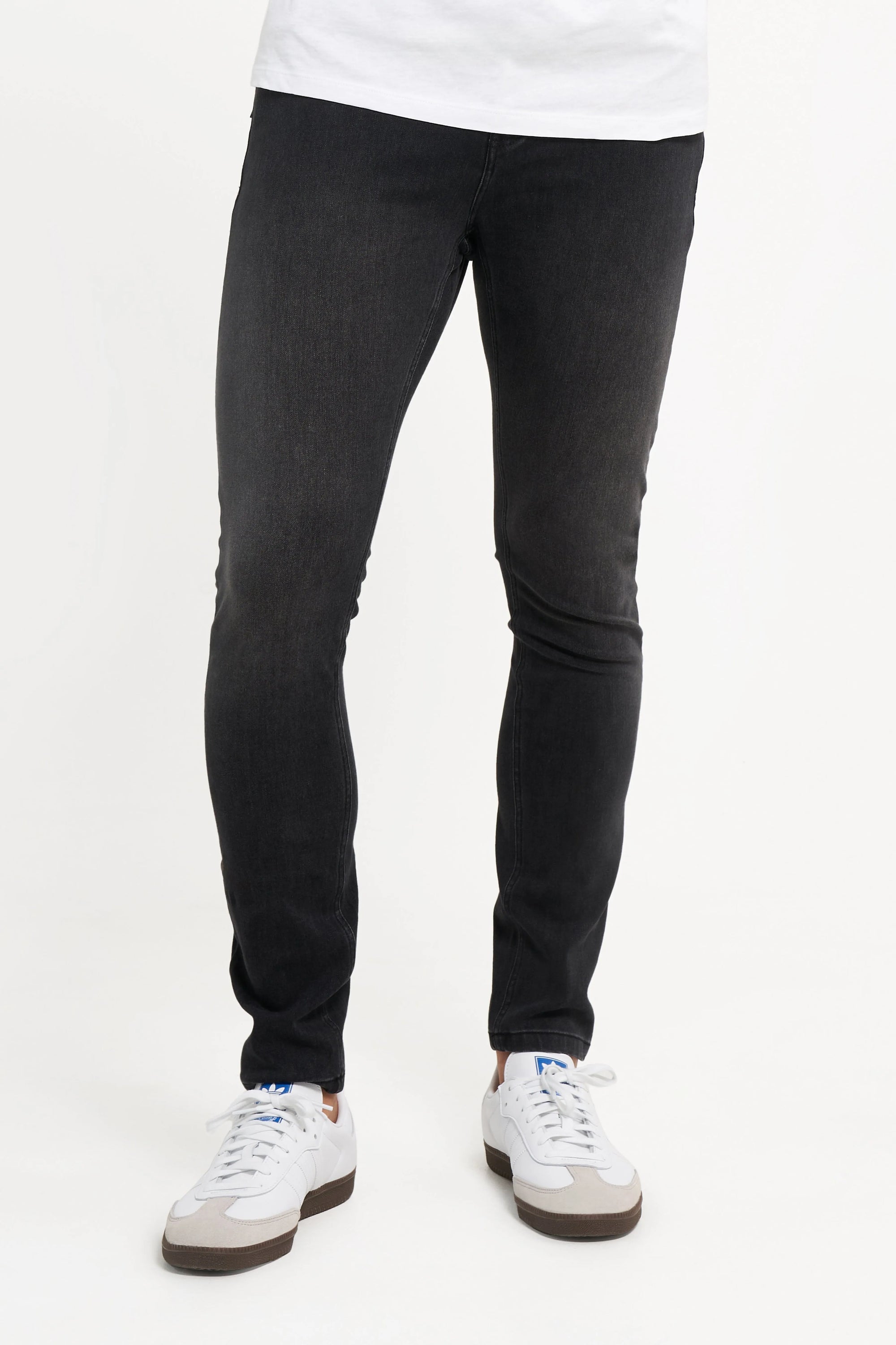 Freddy Men’s Jeans - Midnight Black with Black Stitching 1