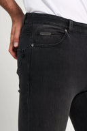 Freddy Men’s Jeans - Midnight Black with Black Stitching