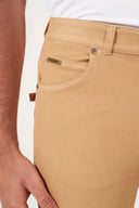 Freddy Men’s Jeans - Desert Tan with Tan Stitching