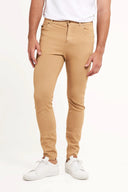 Freddy Men’s Jeans - Desert Tan with Tan Stitching