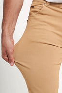 Freddy Men’s Jeans - Desert Tan with Tan Stitching