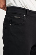 Freddy Men’s Jeans - Jet Black with Black Stitching