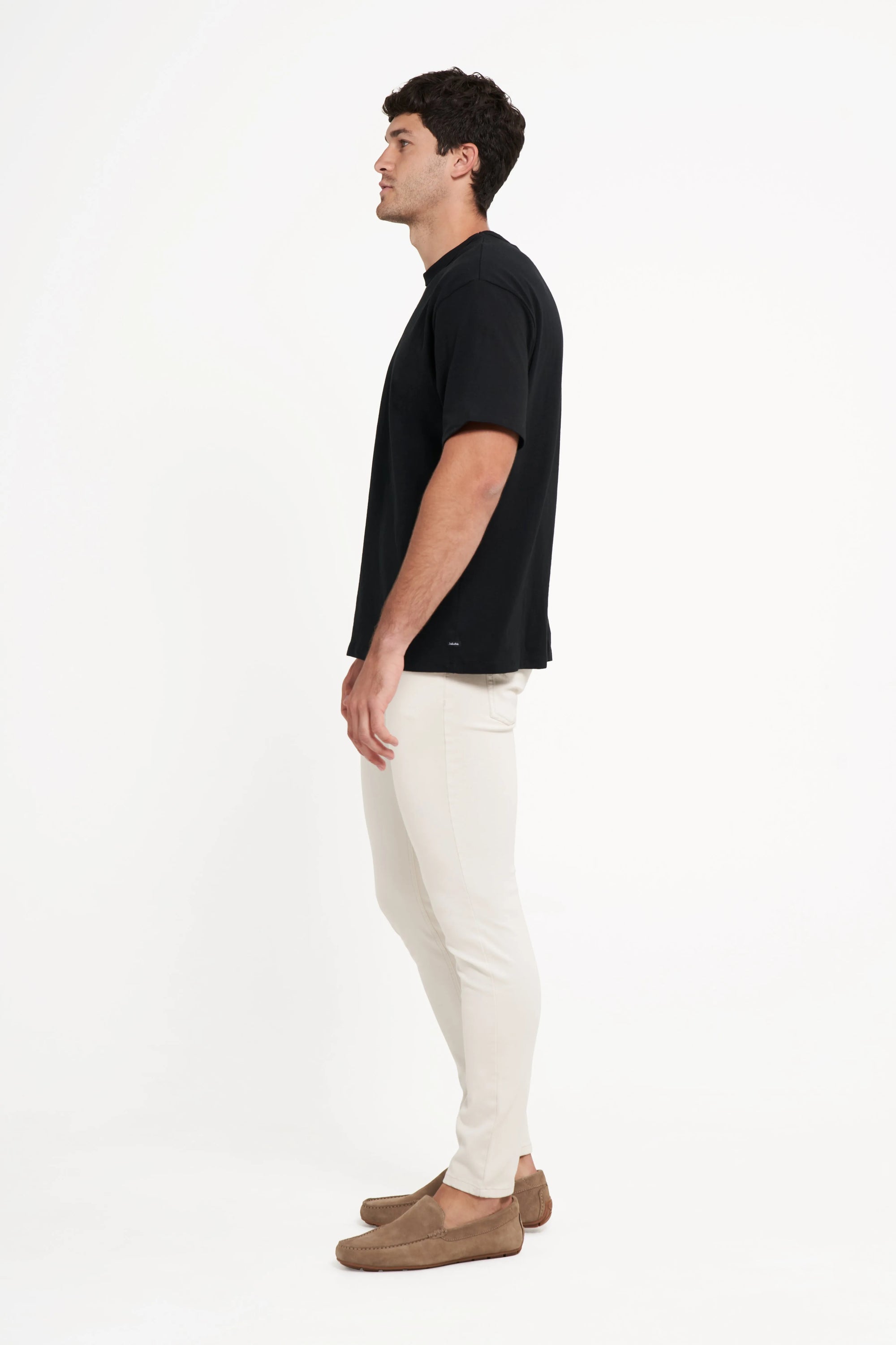 Freddy Men’s Jeans - Sandstone with Beige Stitching 3