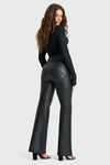 WR.UP® Faux Leather - Super High Waisted - Super Flare - Black 5