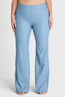 WRUP Faux Leather - Super High Waisted - Super Flare - Baby Blue