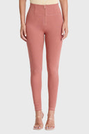 WRUP Fashion - High Waisted - Full Length - Dusty Rose