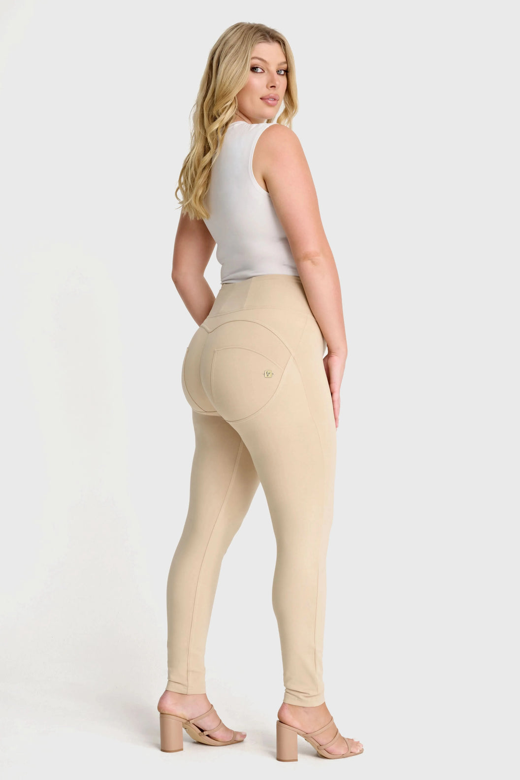 WRUP Fashion - High Waisted - Full Length - Sand