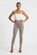 WRUP Velvet - High Waisted - Full Length - Mink