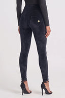 WRUP Velvet - High Waisted - Full Length - Black