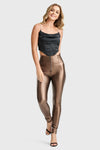 WR.UP® Faux Leather - Super High Waisted - Full Length - Bronze 4