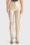 WR.UP® Faux Leather - Super High Waisted - Full Length - Gold 3