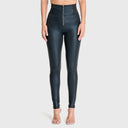 WRUP Disco Pants - Super High Waisted - Full Length - Black