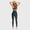 WRUP Disco Pants - Super High Waisted - Full Length - Black
