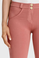 WRUP Fashion - Mid Rise - Full Length - Dusty Rose