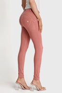 WRUP Fashion - Mid Rise - Full Length - Dusty Rose