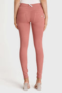 WRUP Fashion - Mid Rise - Full Length - Dusty Rose