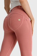 WRUP Fashion - Mid Rise - Full Length - Dusty Rose