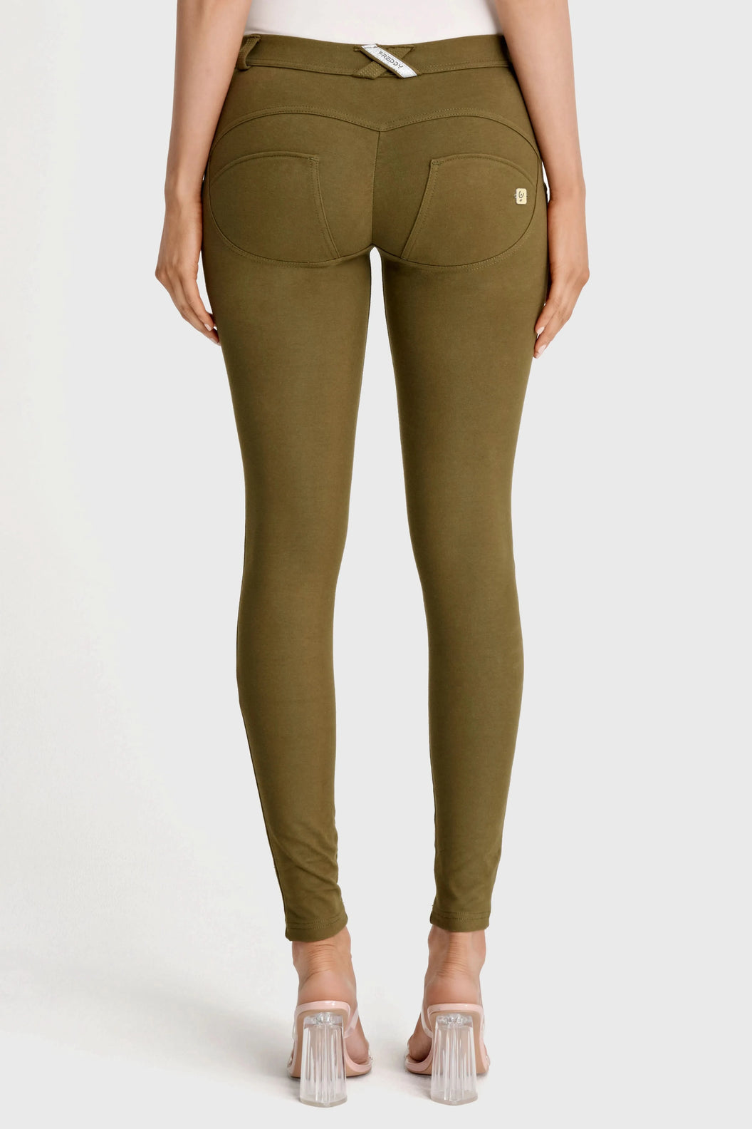 WRUP Fashion - Mid Rise - Full Length - Military Green