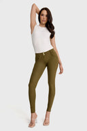 WRUP Fashion - Mid Rise - Full Length - Military Green