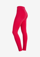 WRUP 3 Button Fashion - Super High Waisted - Full Length - Rose Red