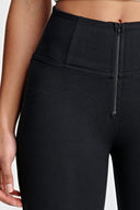 WRUP Fashion - High Waisted - 7/8 Length - Black