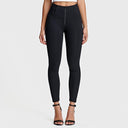 WRUP Fashion - High Waisted - 7/8 Length - Black