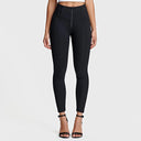 WRUP Fashion - High Waisted - 7/8 Length - Black