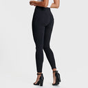 WRUP Fashion - High Waisted - 7/8 Length - Black