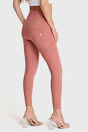 WRUP Fashion - High Waisted - 7/8 Length - Dusty Rose