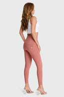 WRUP Fashion - High Waisted - 7/8 Length - Dusty Rose