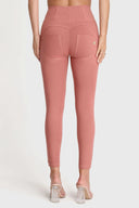 WRUP Fashion - High Waisted - 7/8 Length - Dusty Rose