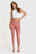 WRUP Fashion - High Waisted - 7/8 Length - Dusty Rose